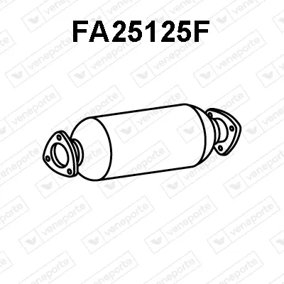 Filtre à particules / à suie, échappement Fiat FIORINO Box Body/MPV · Fiat QUBO