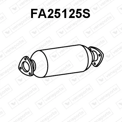 Filtre à particules / à suie, échappement Fiat FIORINO Box Body/MPV · Fiat QUBO