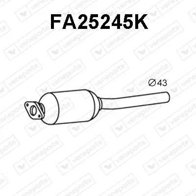 Catalyseur Fiat PUNTO · Fiat PUNTO Convertible · Lancia Y