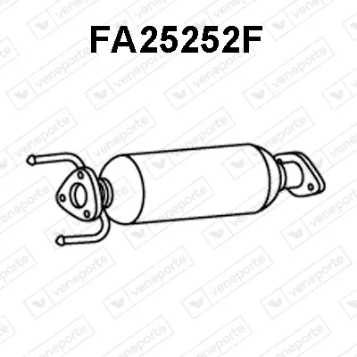 Filtre à particules / à suie, échappement Fiat SEDICI · Suzuki SX4
