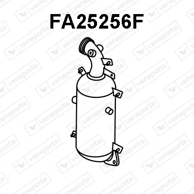Filtre à particules / à suie, échappement Alfa Romeo MITO · Alfa Romeo GIULIETTA · Alfa Romeo GIULIETTA Hatchback Van