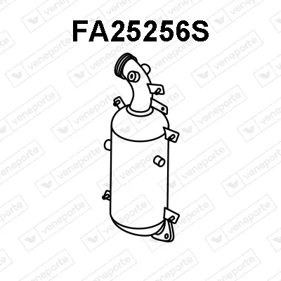 Filtre à particules / à suie, échappement Alfa Romeo MITO · Alfa Romeo GIULIETTA · Alfa Romeo GIULIETTA Hatchback Van