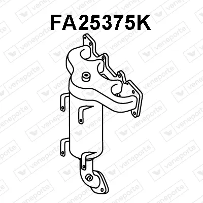 Catalyseur Alfa Romeo MITO · Fiat GRANDE PUNTO · Fiat LINEA