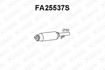 Filtre à particules / à suie, échappement Fiat IDEA · Lancia YPSILON · Lancia MUSA