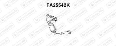 Catalyseur en coude Fiat DOBLO MPV · Fiat DOBLO Box Body/MPV