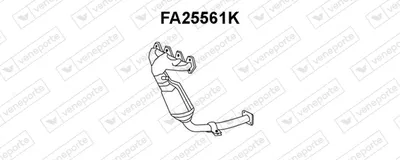 Catalyseur en coude Fiat STILO