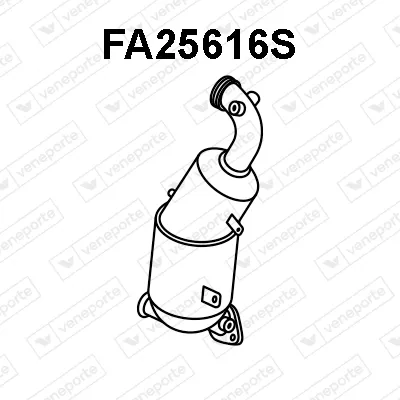 Filtre à particules / à suie, échappement Alfa Romeo GIULIETTA · Fiat DOBLO Bus · Fiat DOBLO Cargo
