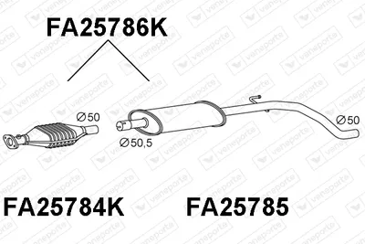 Catalyseur Fiat GRANDE PUNTO