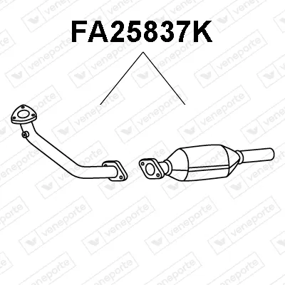 Catalyseur Fiat PANDA · Lancia Y10 · Autobianchi Y10