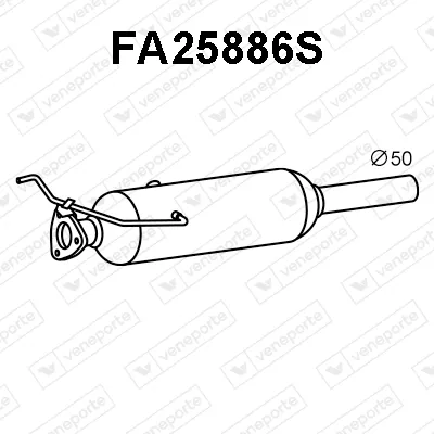 Filtre à particules / à suie, échappement Fiat DOBLO MPV · Fiat DOBLO Box Body/MPV · Fiat STILO
