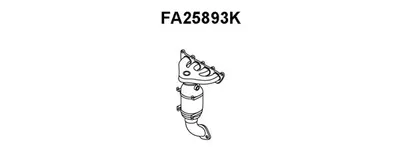 Catalyseur coudo admission VENEPORTE FA25893K