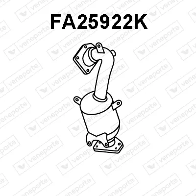 Catalyseur Alfa Romeo MITO · Fiat GRANDE PUNTO · Fiat BRAVO II