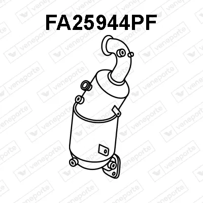 Catalyseur SCR Fiat FIORINO Box Body/MPV · Fiat QUBO · Fiat DOBLO Bus