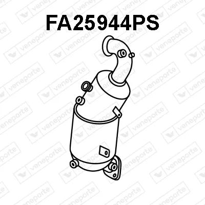 Catalyseur SCR Fiat FIORINO Box Body/MPV · Fiat QUBO · Fiat DOBLO Bus