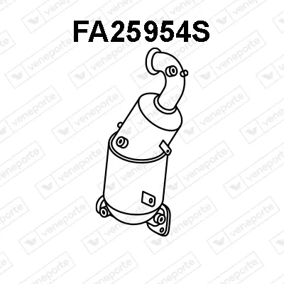 Filtre à particules / à suie, échappement Fiat 500X