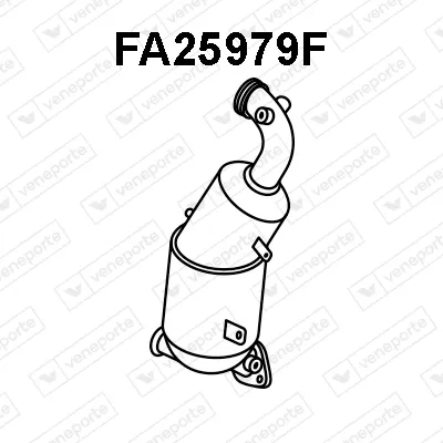 Filtre à particules / à suie, échappement Alfa Romeo GIULIETTA · Fiat DUCATO Bus · Fiat DUCATO Van