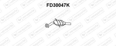 Catalyseur Ford FIESTA III · Ford FIESTA Box Body/MPV