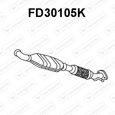 Catalyseur Ford KUGA I