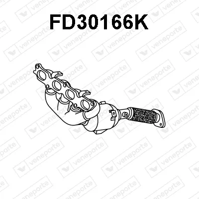 Catalyseur Ford FIESTA VI · Ford FIESTA VI Van