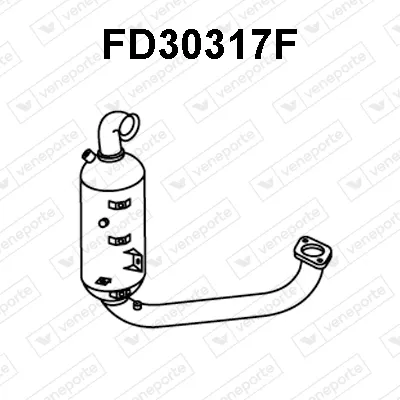 Filtre à particules / à suie, échappement Ford FOCUS II · Ford FOCUS II Turnier · Ford FOCUS II Saloon