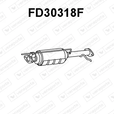 Filtre à particules / à suie, échappement Ford TOURNEO CONNECT · Ford TRANSIT CONNECT