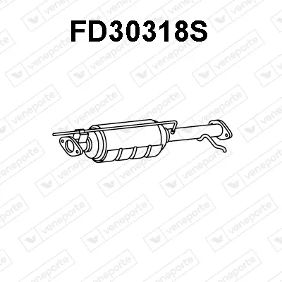 Filtre à particules / à suie, échappement Ford TOURNEO CONNECT · Ford TRANSIT CONNECT