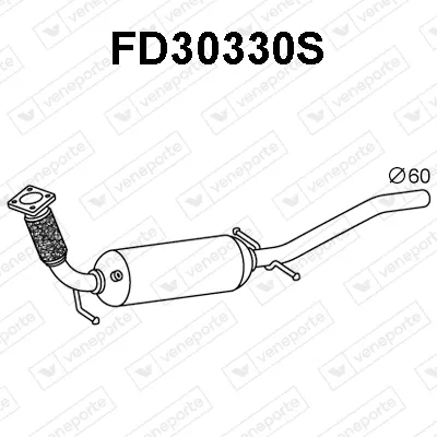 Filtre à particules / à suie, échappement Ford TRANSIT Bus · Ford TRANSIT Van · Ford TRANSIT Platform/Chassis