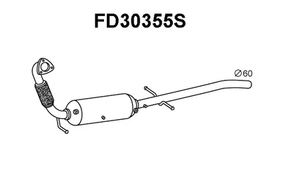 Filtre à particuliers VENEPORTE FD30355F