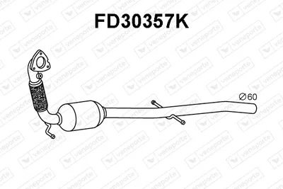 Catalyseur Ford TOURNEO CUSTOM V362 Bus · Ford TRANSIT CUSTOM V362 Van · Ford TRANSIT CUSTOM V362 Bus