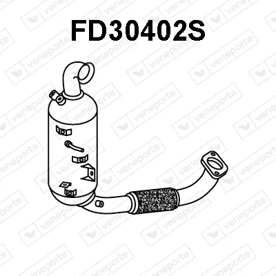 Filtre à particules / à suie, échappement Ford C-MAX II · Ford GRAND C-MAX · Ford FOCUS III