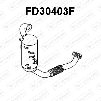 Filtre à particules / à suie, échappement Ford C-MAX II · Ford GRAND C-MAX · Ford FOCUS III