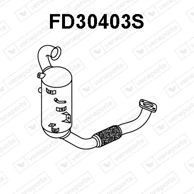 Filtre à particules / à suie, échappement Ford C-MAX II · Ford GRAND C-MAX · Ford FOCUS III