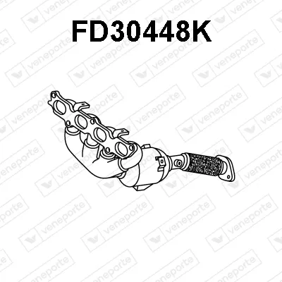 Catalyseur en coude Ford KA+ III