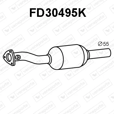 Catalyseur Ford GALAXY I · Seat ALHAMBRA · Vw SHARAN