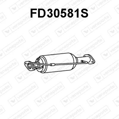 Filtre à particules / à suie, échappement Ford FOCUS C-MAX · Ford FOCUS II · Ford FOCUS II Turnier