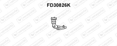 Catalyseur Ford KA · Ford STREET KA