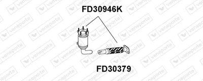Catalyseur Ford FIESTA IV