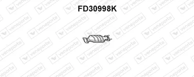 Catalyseur Ford Usa PROBE II