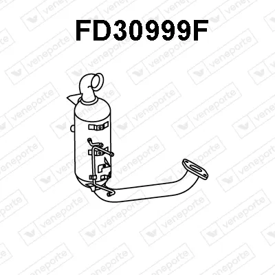 Filtre à particules / à suie, échappement Ford FOCUS C-MAX · Ford FOCUS II · Ford FOCUS II Turnier