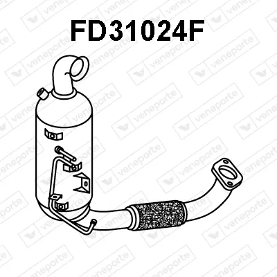 Filtre à particules / à suie, échappement Ford TRANSIT CONNECT V408 Box Body/MPV · Ford TOURNEO CONNECT / GRAND TOURNEO CONNECT V408 MPV · Ford TRANSIT CONNECT MPV