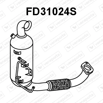 Filtre à particules / à suie, échappement Ford TRANSIT CONNECT V408 Box Body/MPV · Ford TOURNEO CONNECT / GRAND TOURNEO CONNECT V408 MPV · Ford TRANSIT CONNECT MPV