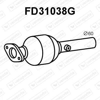 Filtre à particules / à suie, échappement Ford FOCUS IV · Ford FOCUS IV Turnier · Ford FOCUS IV Saloon