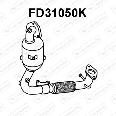 Catalyseur Ford FIESTA VI · Ford FIESTA VI Van