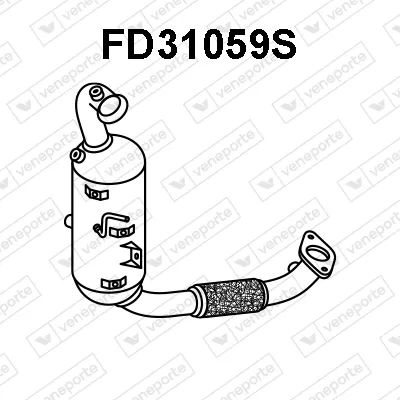 Filtre à particules / à suie, échappement Ford C-MAX II · Ford GRAND C-MAX · Ford FOCUS III