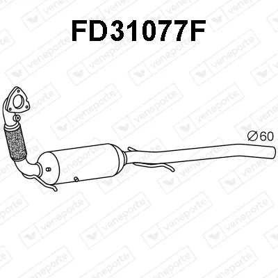 Filtre à particules / à suie, échappement Ford TRANSIT Bus · Ford TRANSIT Van · Ford TRANSIT Platform/Chassis