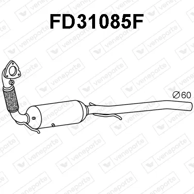 Filtre à particules / à suie, échappement Ford TRANSIT Bus · Ford TRANSIT Van · Ford TRANSIT Platform/Chassis