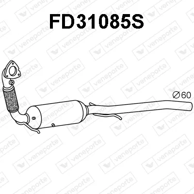 Filtre à particules / à suie, échappement Ford TRANSIT Bus · Ford TRANSIT Van · Ford TRANSIT Platform/Chassis