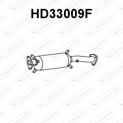 Filtre à particules / à suie, échappement Honda CR-V III