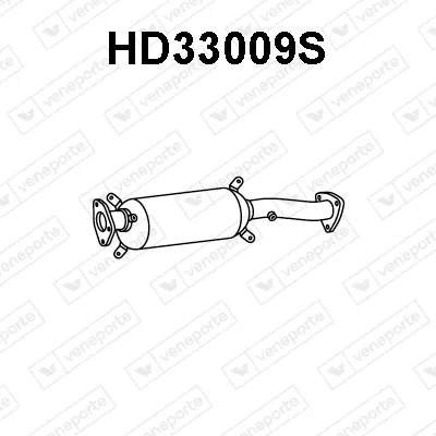 Filtre à particules / à suie, échappement Honda CR-V III