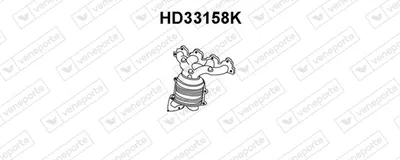 Catalyseur en coude Honda CIVIC VI Fastback · Honda CIVIC VI Hatchback · Honda CIVIC VI Saloon
